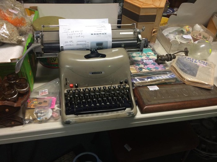 Olivetti Lexicon - $120. But someone has wrote an offer to the seller of $80 on it.