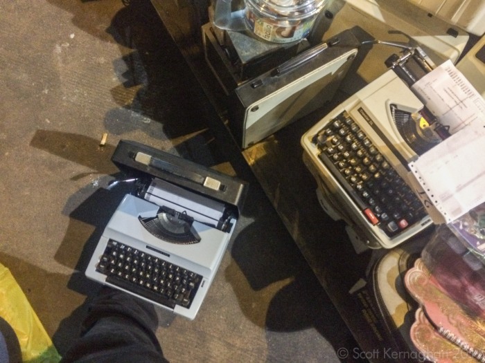 Look familiar? Typewriters! 