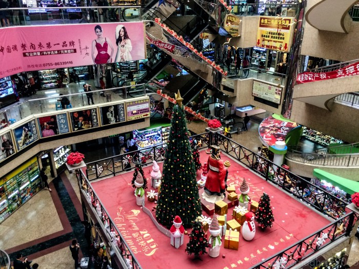 Inside of the Commercial City.