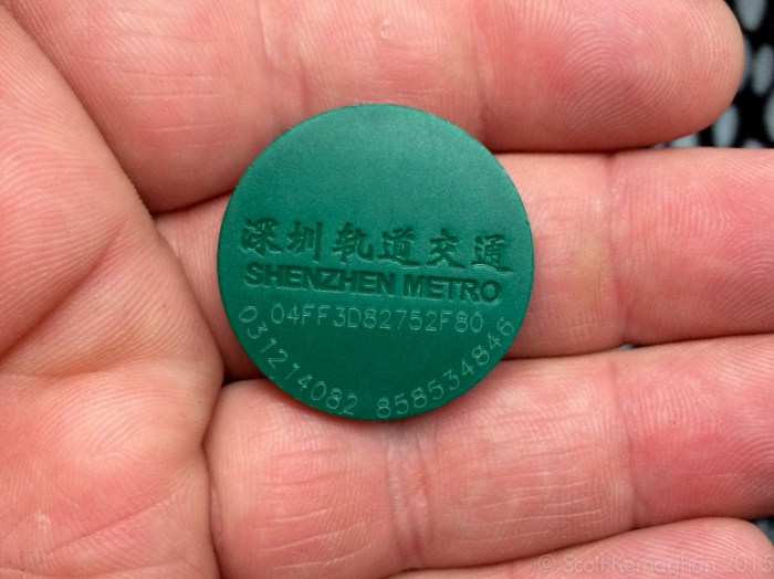 These tokens are pretty cool. They have a little RFID in them that holds their value.